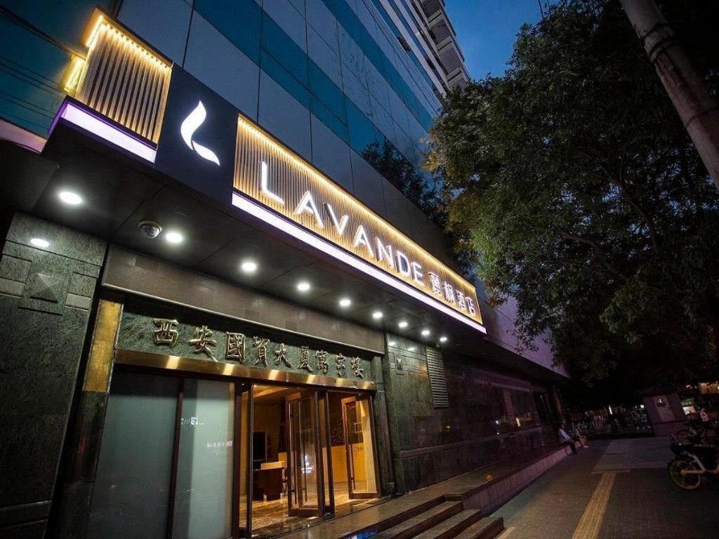 Lavande Hotel Xi'An Zhonglou Dachashi Metro Station Exterior photo